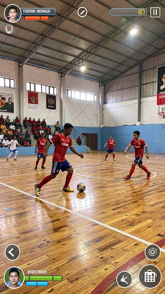 Menampilkan salah satu permainan yang sangat seru untuk dimainkan.