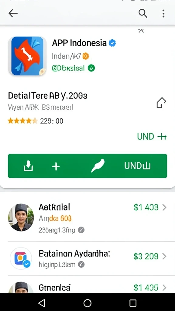 Screenshot menunjukkan penggunaan fitur kustomisasi karakter.