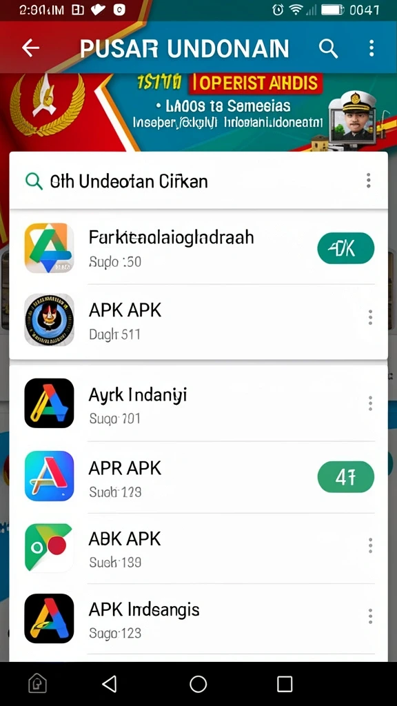 Tampilan antarmuka yang modern dan menarik.