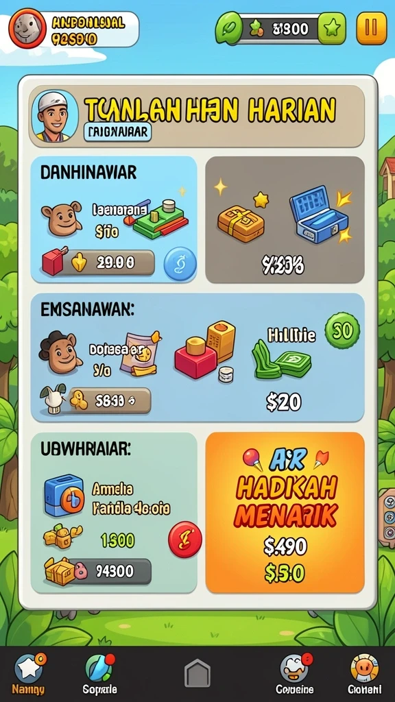Tampilan utama aplikasi 988BET yang menarik dan user-friendly.