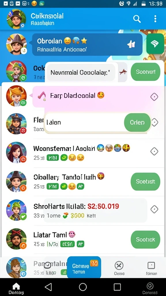 Bersekala besar, mendukung banyak pemain online.