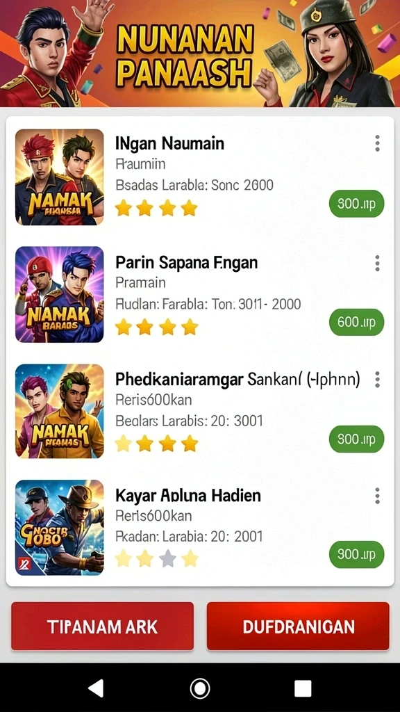 Sistem pertarungan real-time yang mendebarkan.