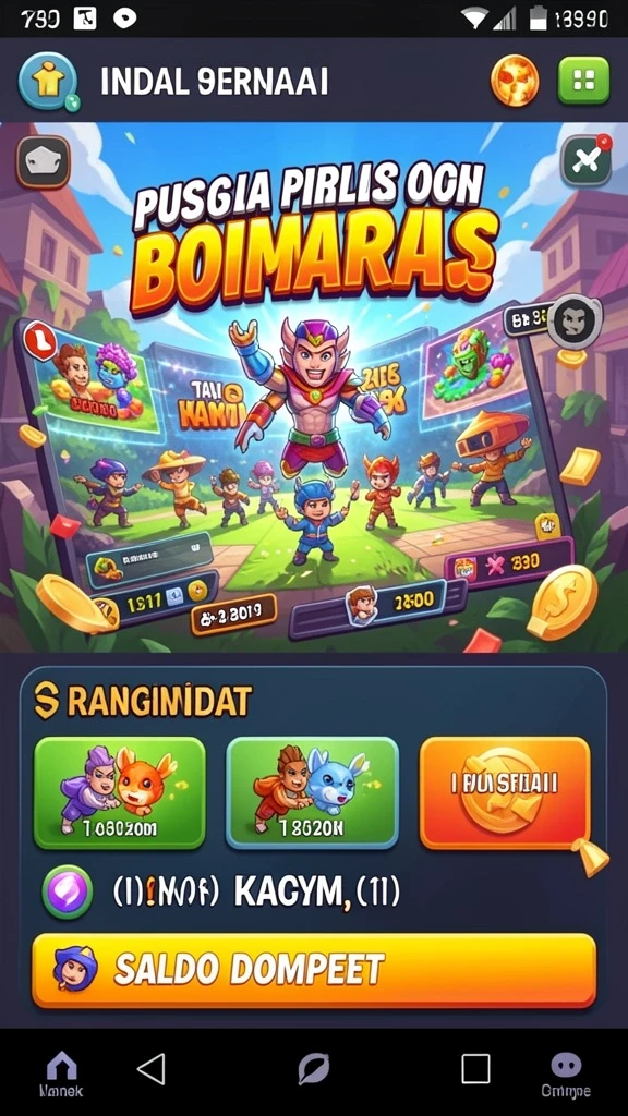 Tangkapan layar menampilkan karakter utama dalam aksi.