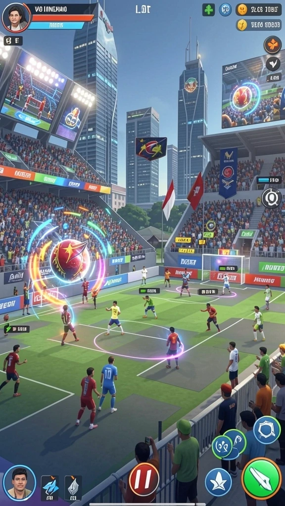 Mode multiplayer yang seru dan interaktif.