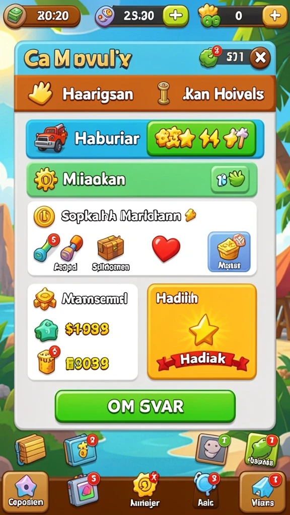 Antarmuka pengguna yang menarik dan mudah digunakan.