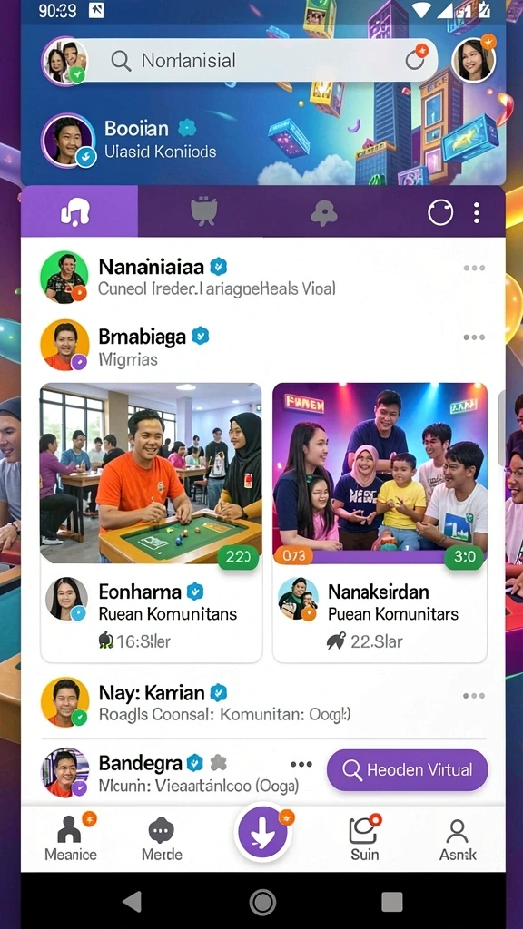 Mode multiplayer yang membuat permainan lebih seru.