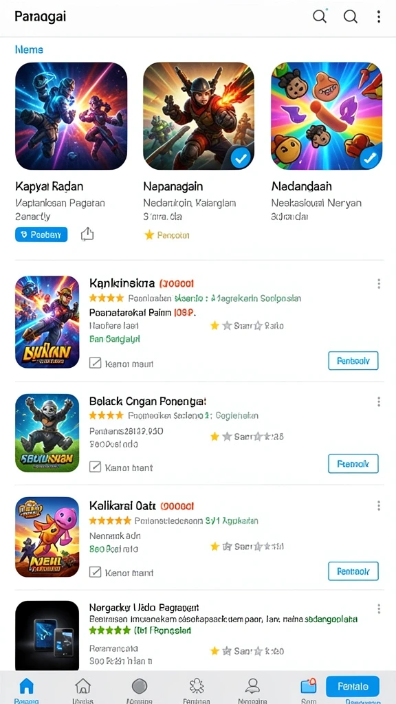 Level yang menantang dan penuh kejutan.