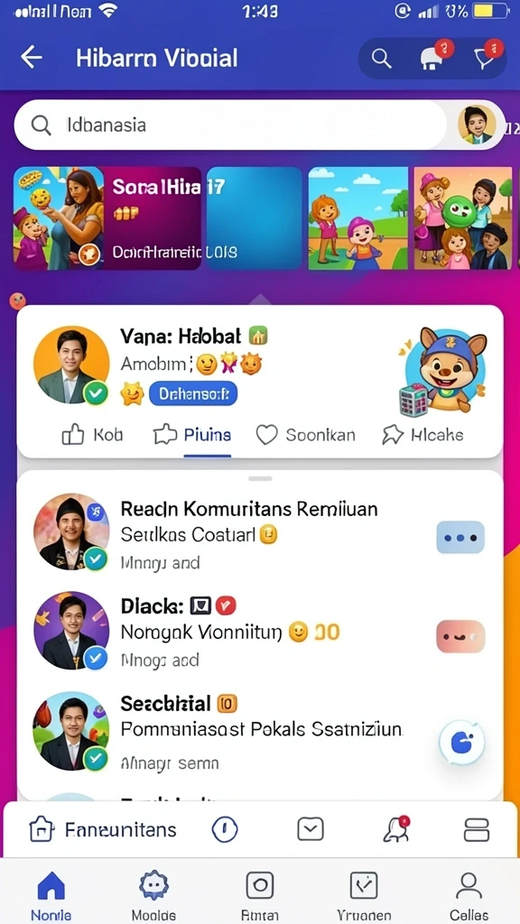 Komunitas aktif yang selalu siap membantu.