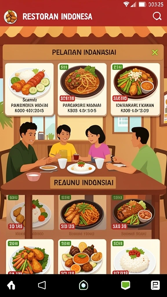 Tangkapan layar menampilkan karakter utama dalam aksi.