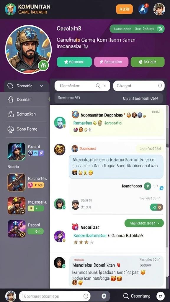 Suasana kompetisi dalam GACORFUN yang seru dan mendebarkan.