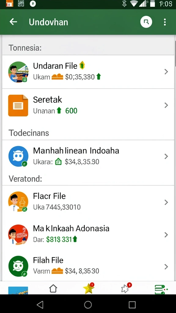 Karakter unik dengan kemampuan berbeda-beda.