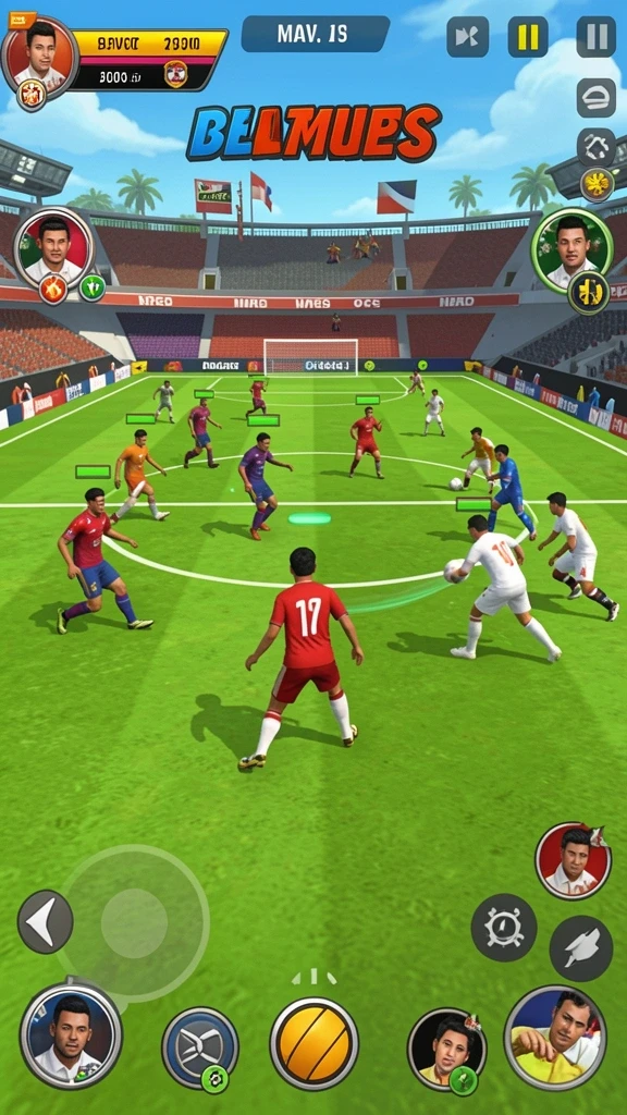 Tangkapan layar memperlihatkan mode multiplayer yang seru.