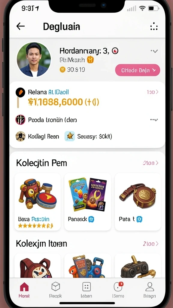Fitur interaksi sosial untuk mempererat komunitas pemain.