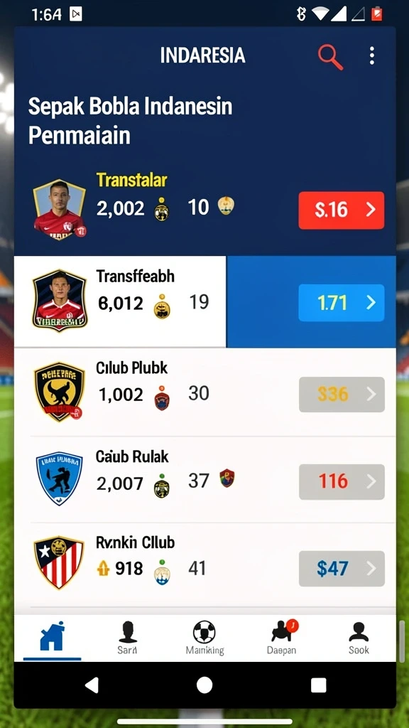 Berbagai karakter menarik yang dapat dipilih.