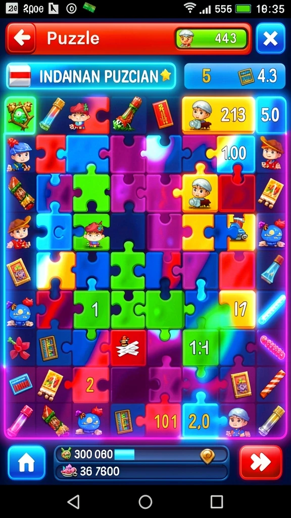 Fitur mode multiplayer untuk bersaing dengan teman-teman.