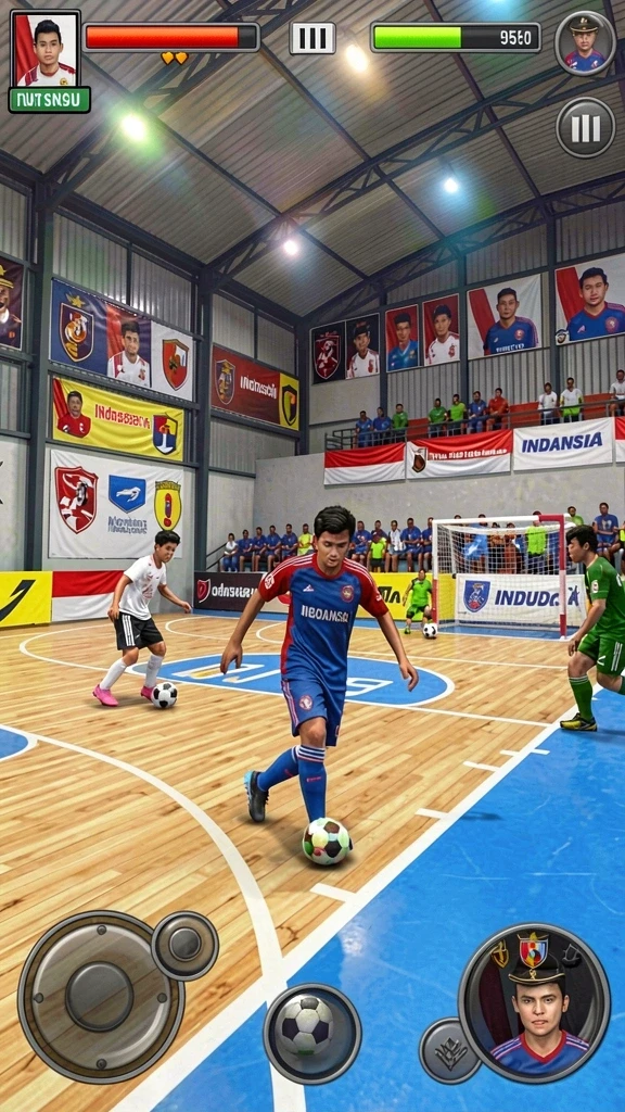 Tampilan antarmuka yang menarik dan user-friendly.