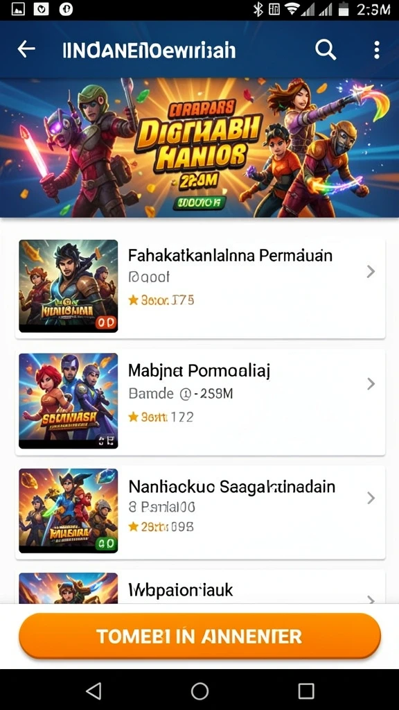Screenshot 1 menampilkan grafik yang menakjubkan dari level pertama.