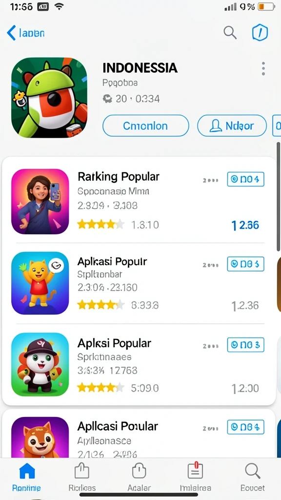 Screenshot menunjukkan tampilan antarmuka pengguna yang menarik.