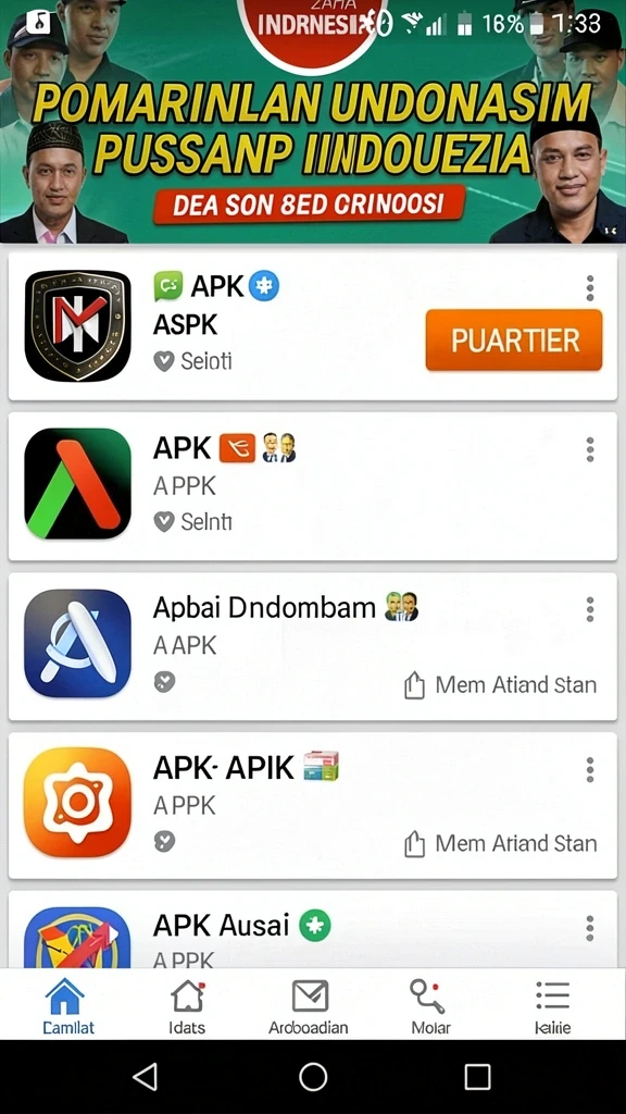 Beragam permainan menarik untuk semua pemain.