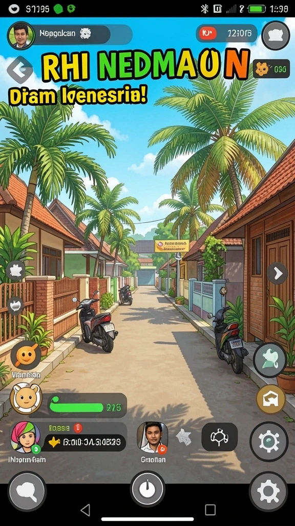 Fitur pertandingan real-time dengan teman.