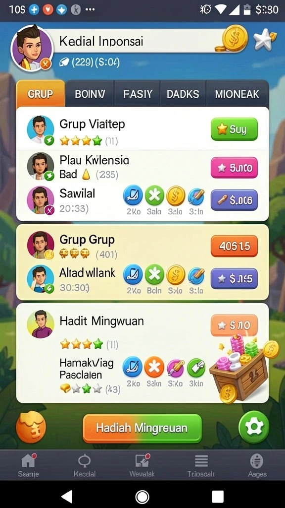 Tampilan awal RPRR yang menawan dan menarik.