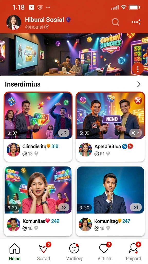Tampilan antarmuka yang menarik dan mudah dinavigasi.