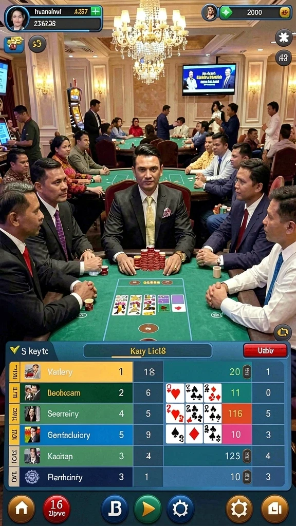 Karakter dengan kemampuan unik dan menarik.
