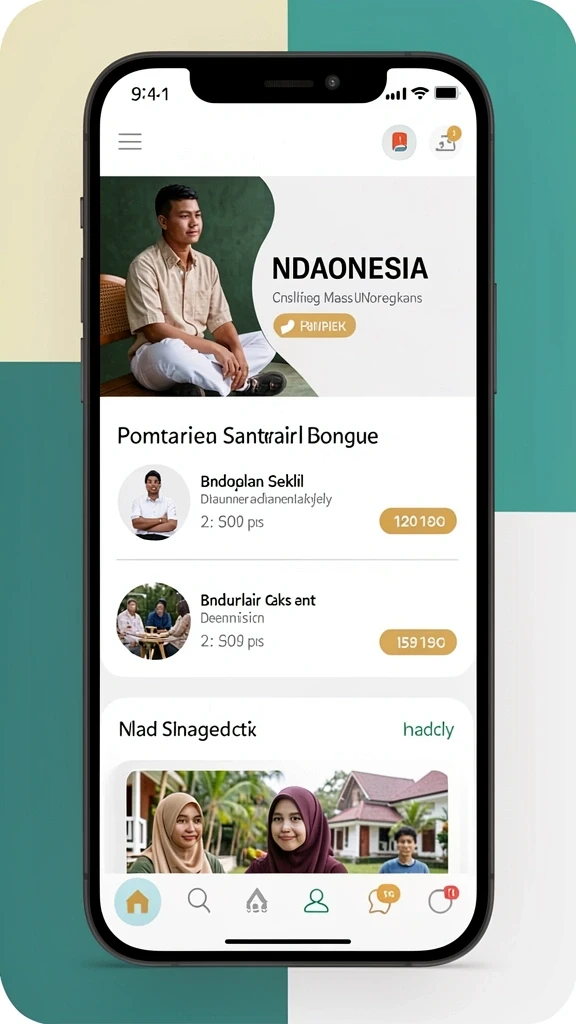Tampilan antarmuka yang menarik dan mudah digunakan.