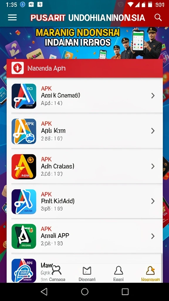 Tampilan antarmuka yang ramah pengguna.