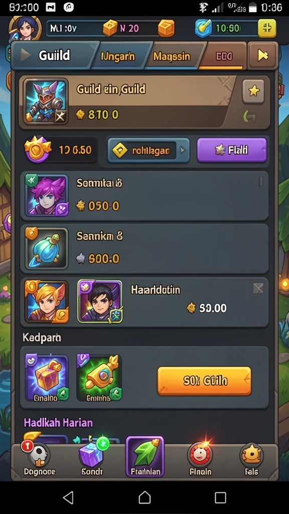 Fitur interaksi dengan pemain lain yang mengasyikkan.