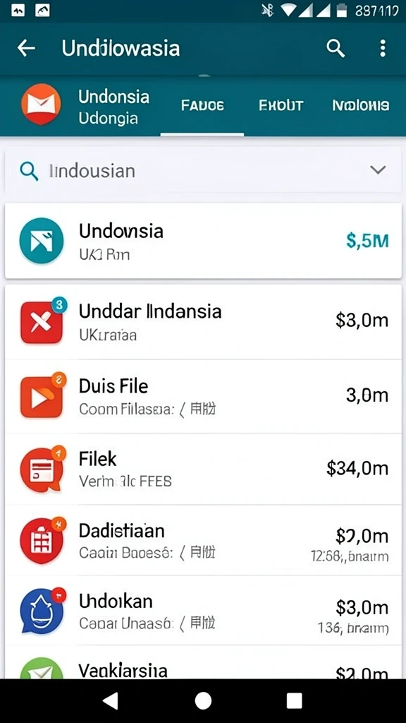 Tampilan antarmuka yang menarik dan mudah digunakan.