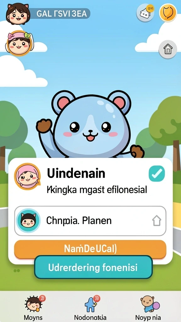 Tampilan antarmuka pengguna yang ramah.