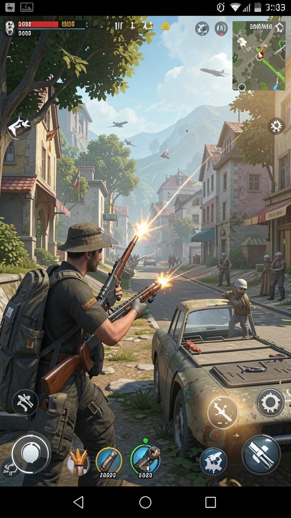 Screenshot dari peta baru yang penuh tantangan.