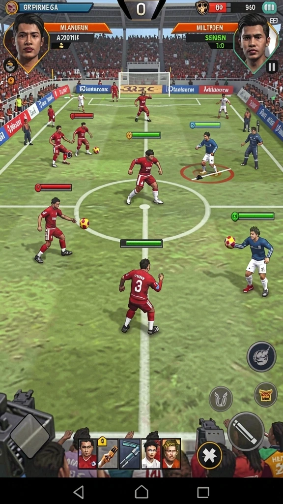 Mode multiplayer yang mengasyikkan dan kompetitif.