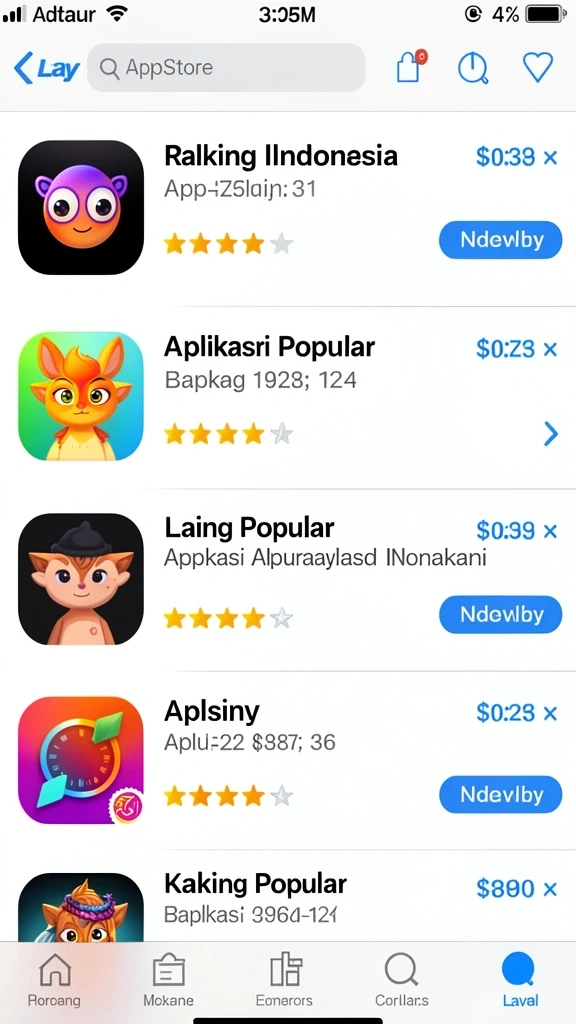Berbagai karakter unik untuk dipilih dan dimainkan.