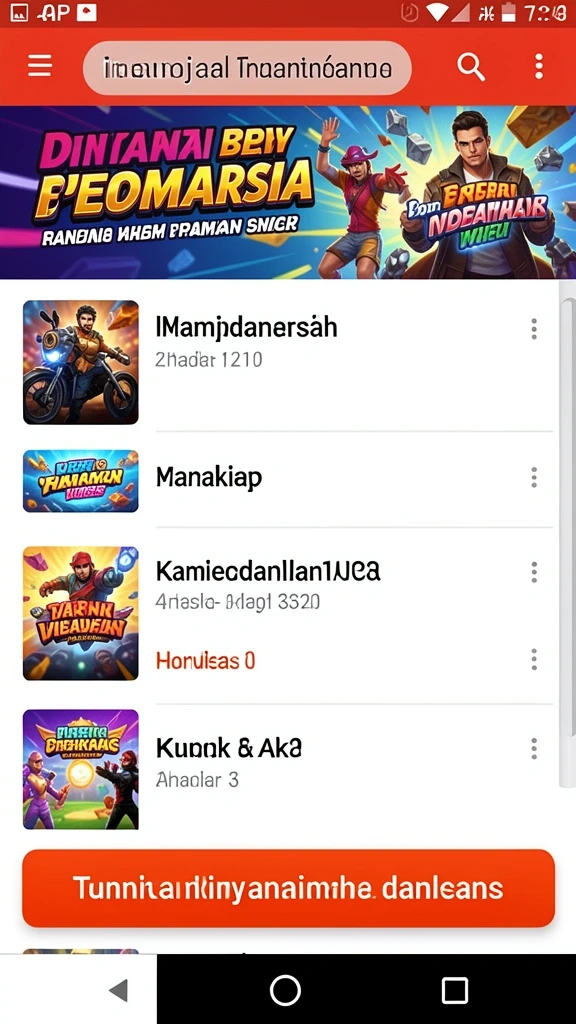 Tangkapan layar dari petualangan seru di VIO77.