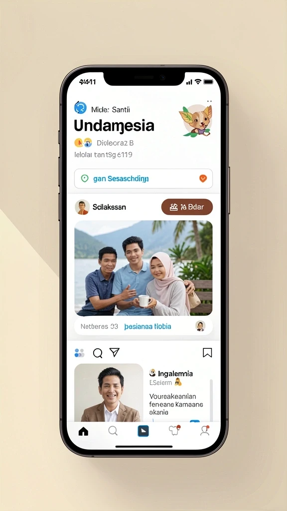 Tampilan antarmuka yang menarik dan mudah digunakan.
