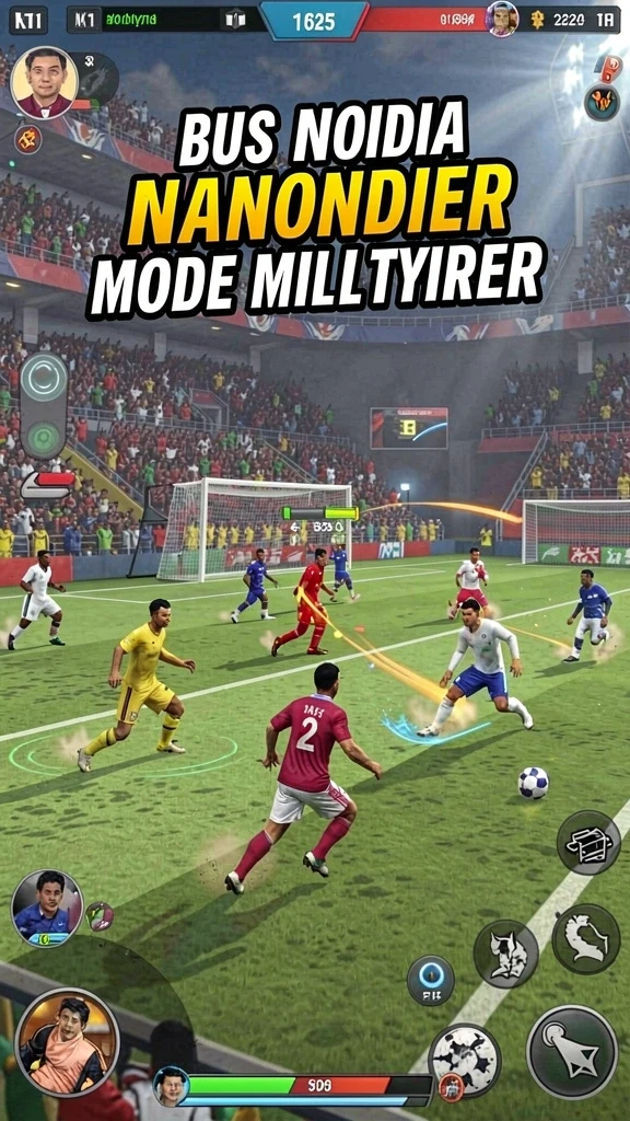 Mode multiplayer seru untuk bersaing dengan teman.