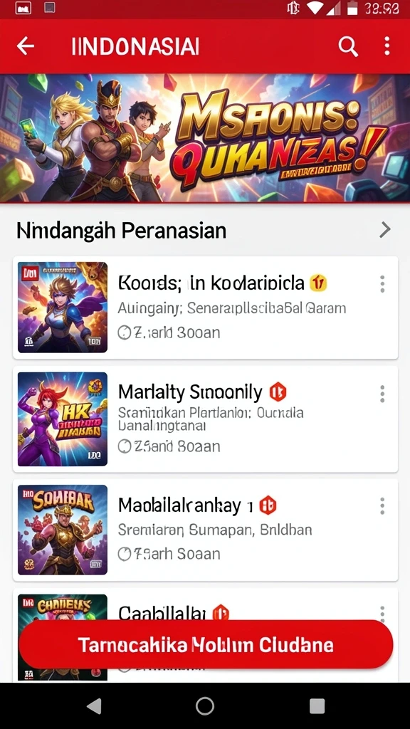 Karakter dengan senjata unik siap berpetualang.