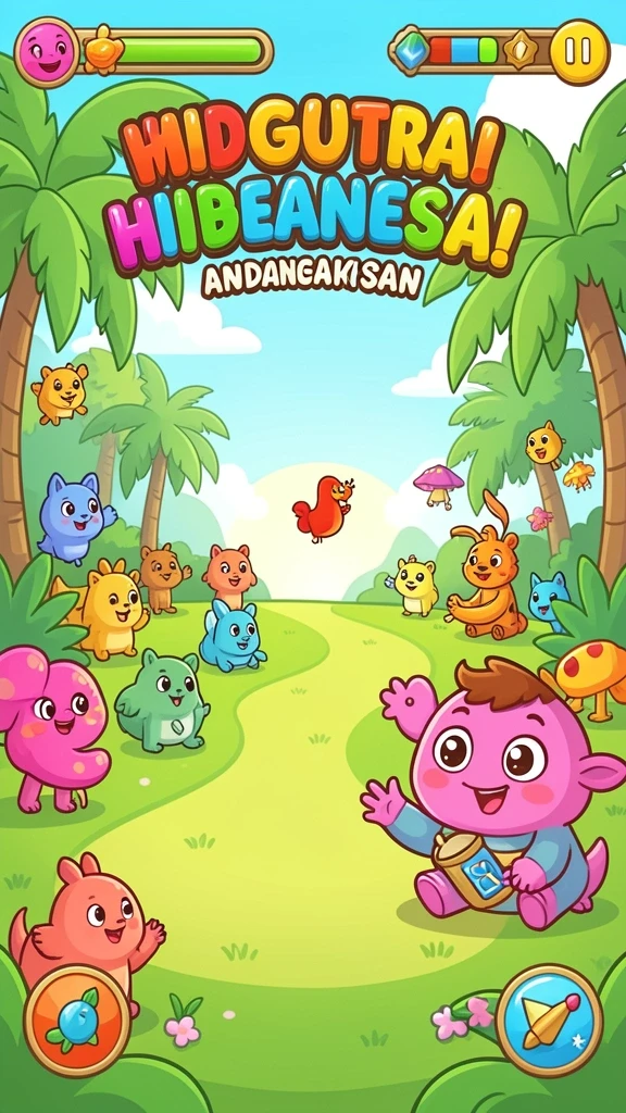 Karakter-karakter unik dalam game.