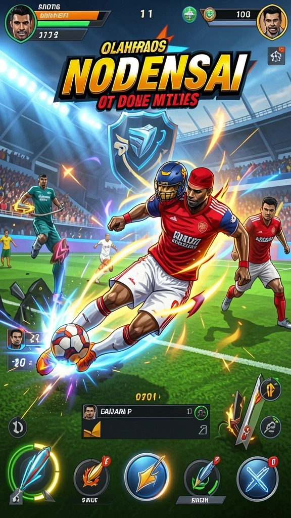 Screenshot ini menunjukkan karakter utama berhadapan dengan tantangan baru.
