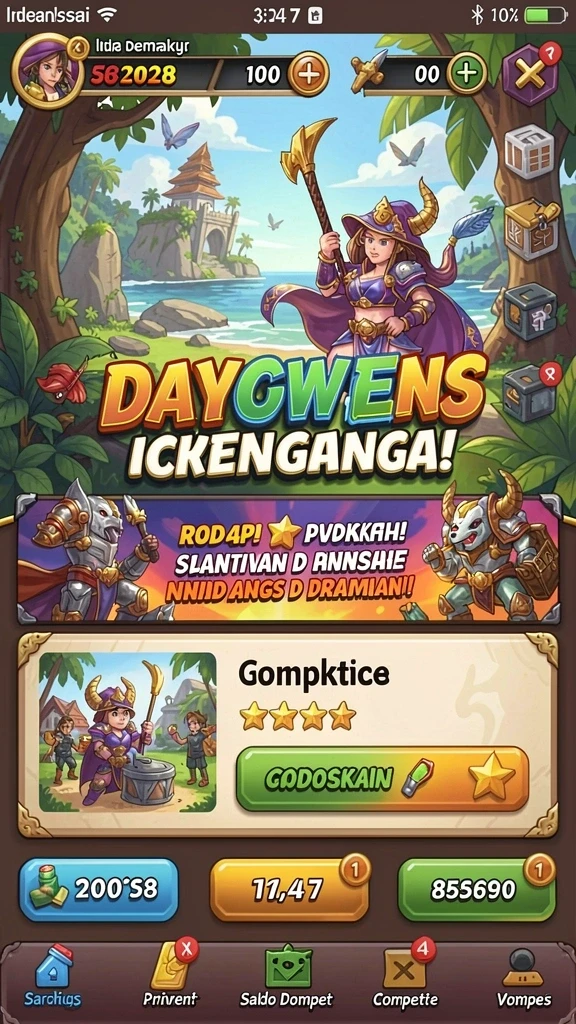 Interface yang intuitif dan mudah digunakan.