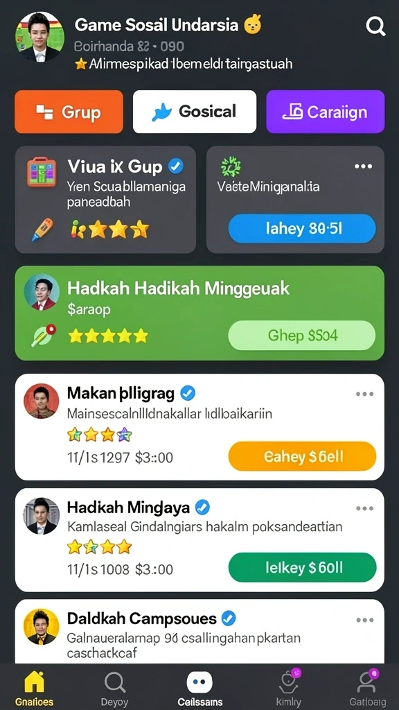 Karakter kustomisasi yang memungkinkan pemain berkreasi.